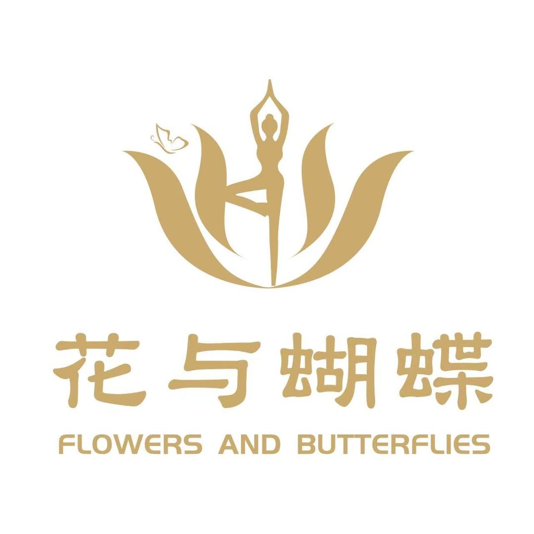 花与蝴蝶瑜伽普拉提
