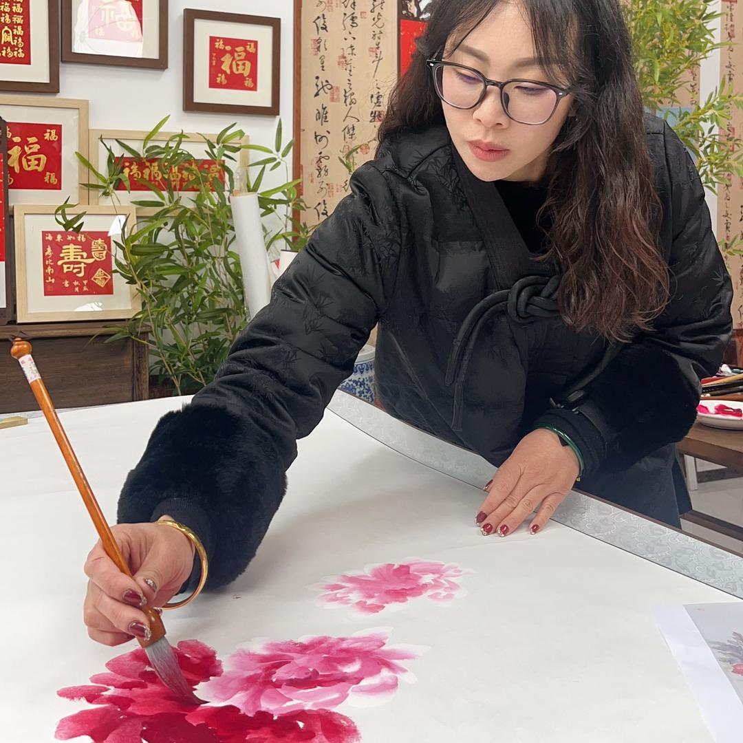 王懿教书画