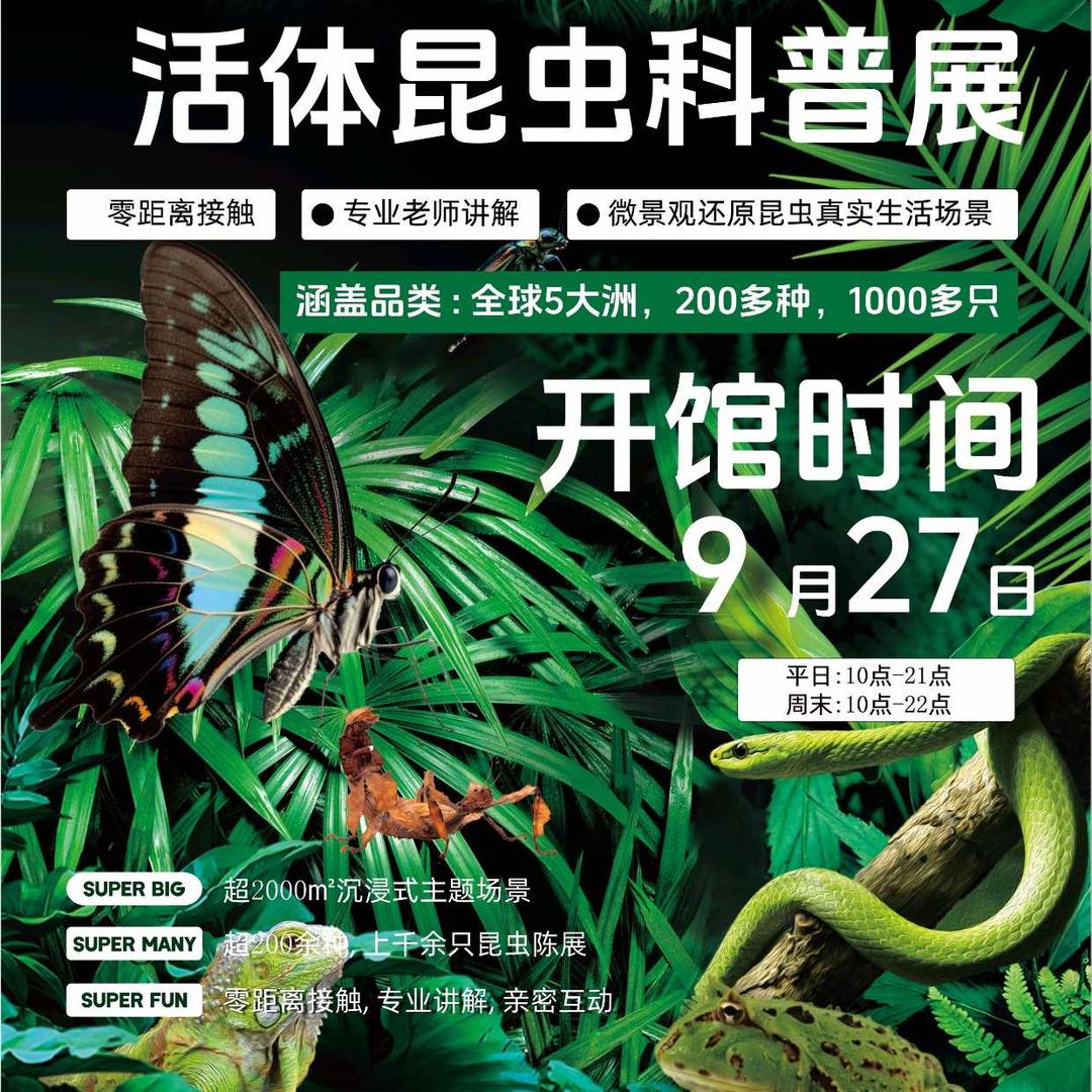 长沙活体昆虫科普馆官方号