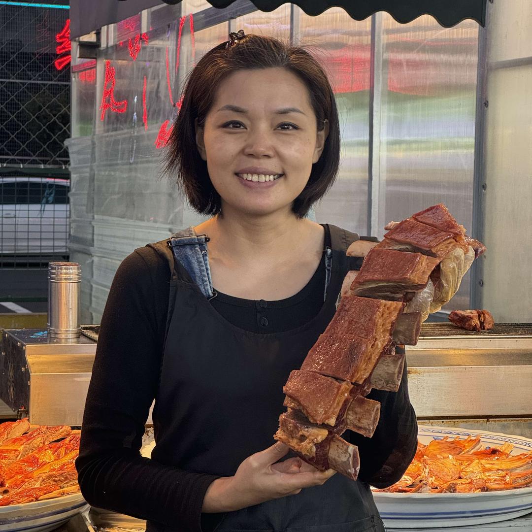 蒙古烤牛排烤羊排