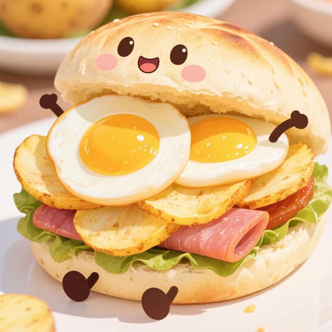 画个饼土豆片夹馍官方号