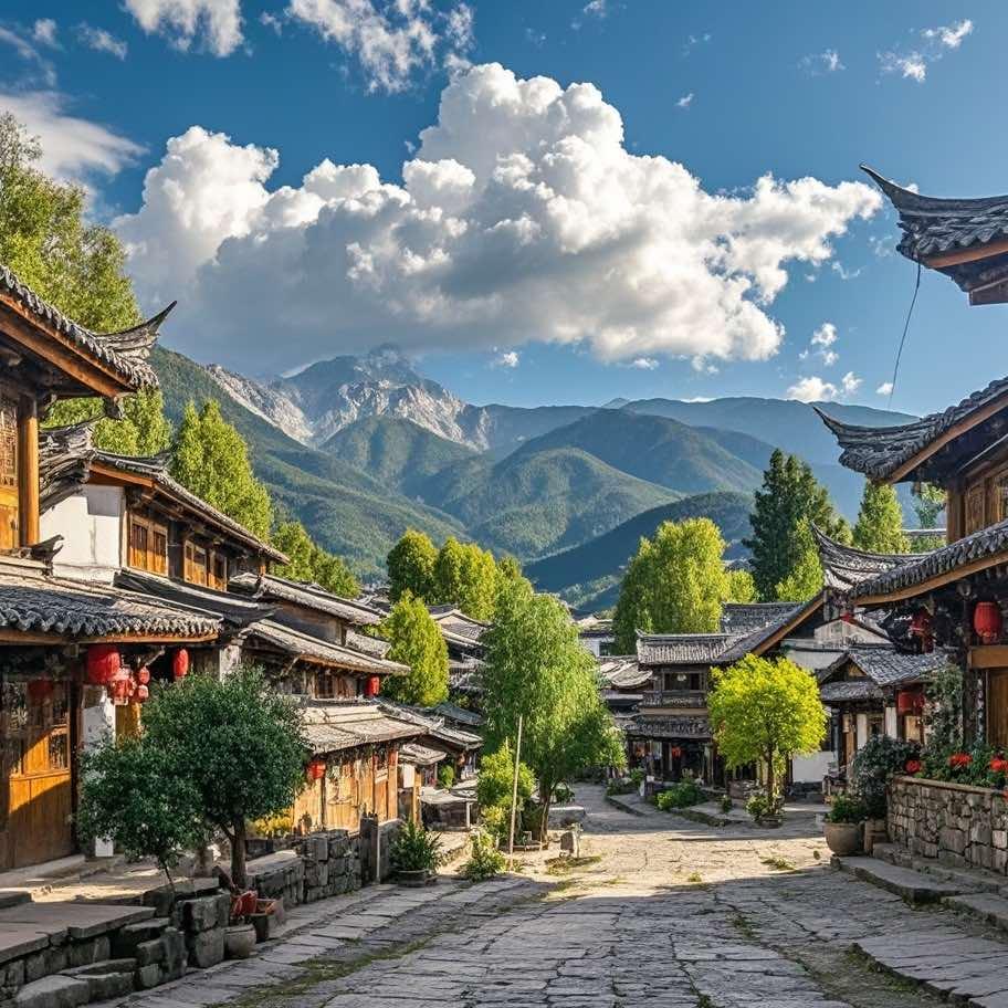 丽江南山草堂书香门第客栈