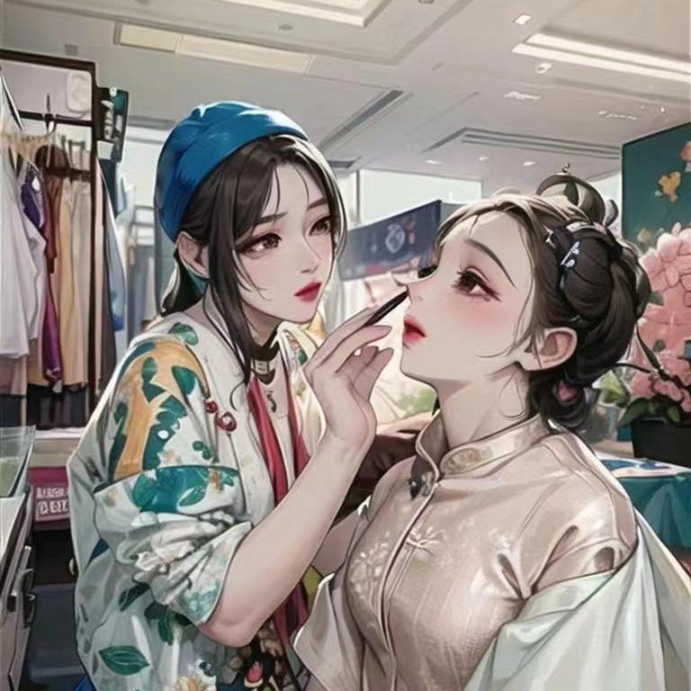 喜爱美甲   琪琪•跟妆