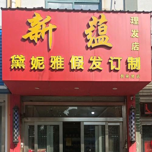 高港新蕴理发店黛妮雅假发订制