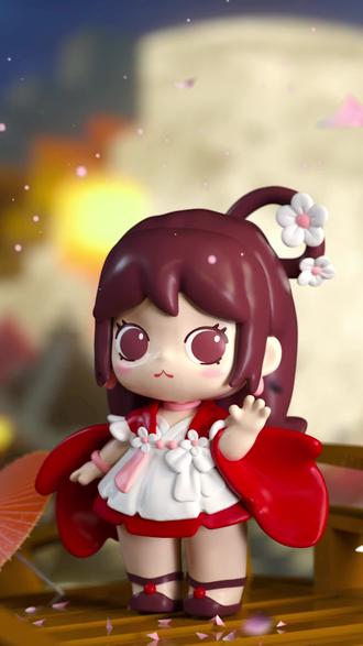 迷你宇宙少女团 小艾:周末就该品尝一点甜蜜!